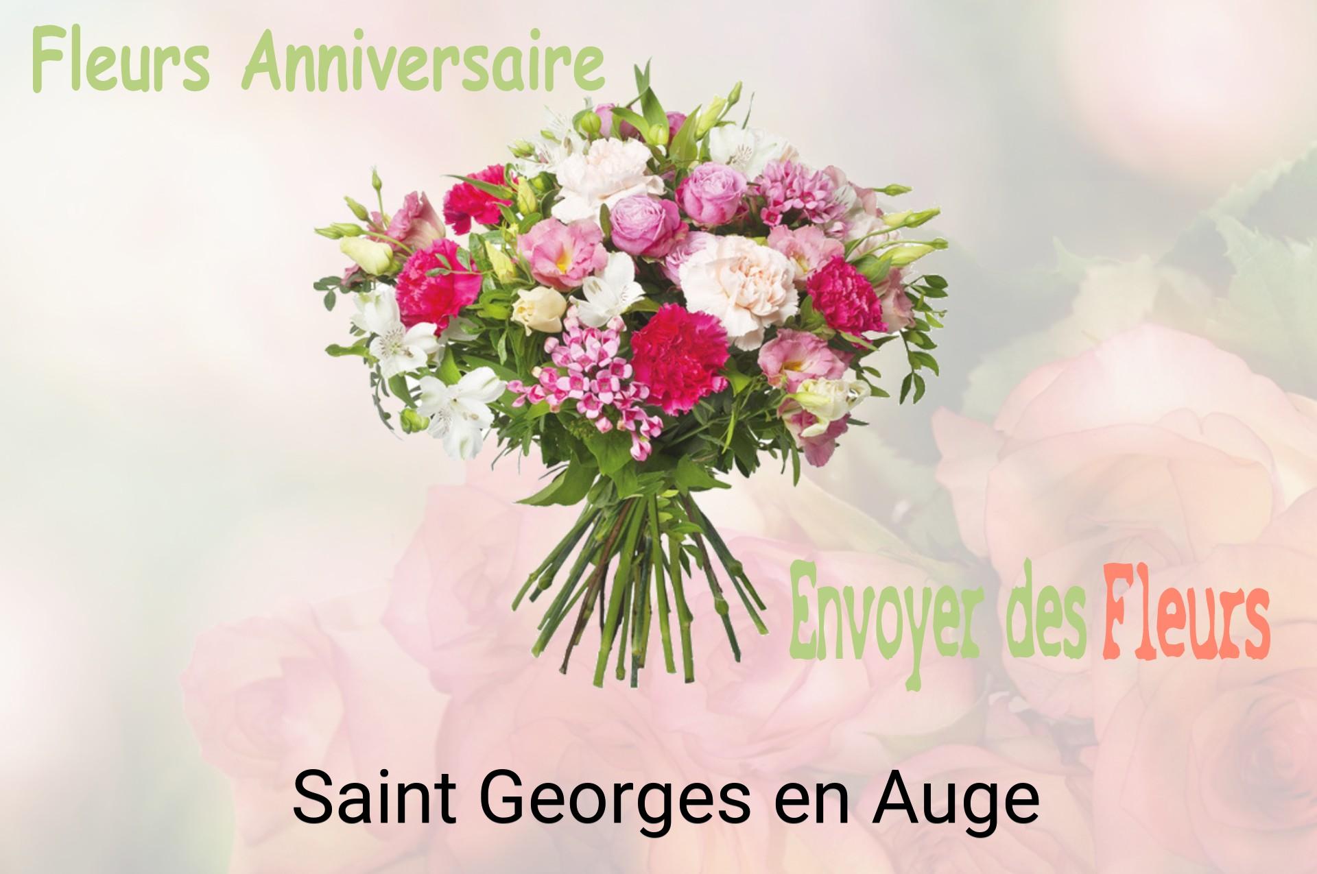 Bouquet de fleurs d’anniversaire livré à Saint-Georges-en-Auge