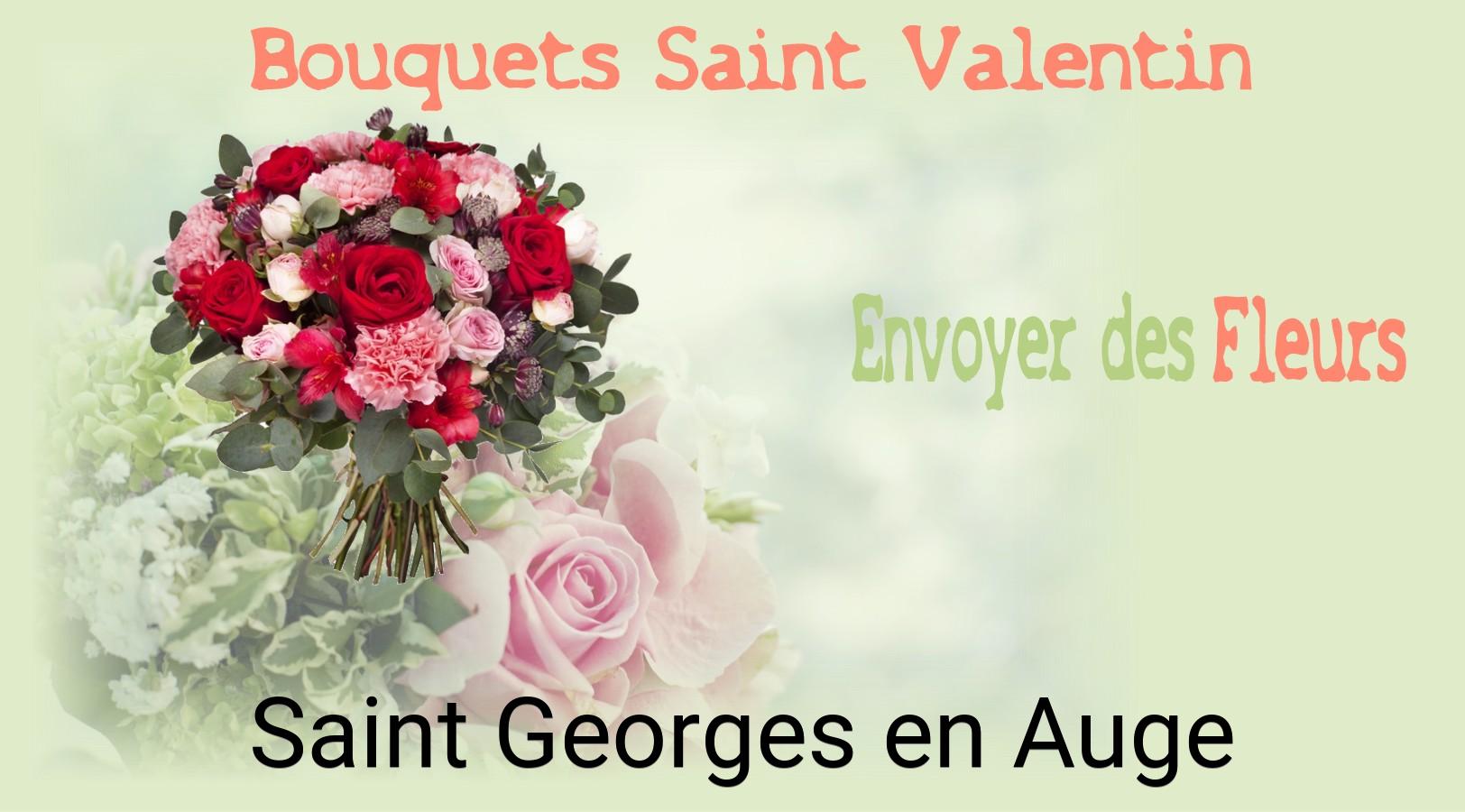 Roses de Saint-Valentin livrées à Saint-Georges-en-Auge
